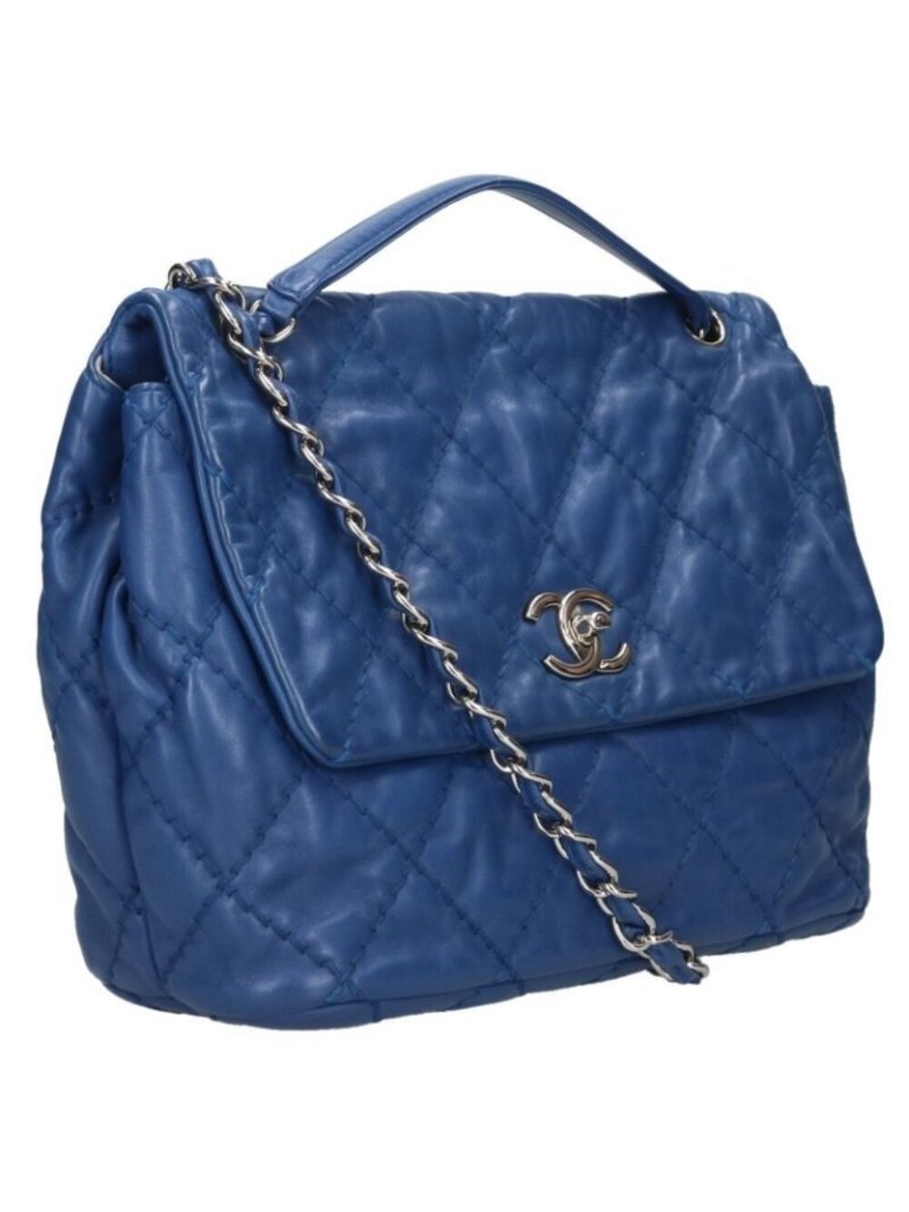 Chanel Quilted Lambskin Chain Shoulder - Picture 1 of 5